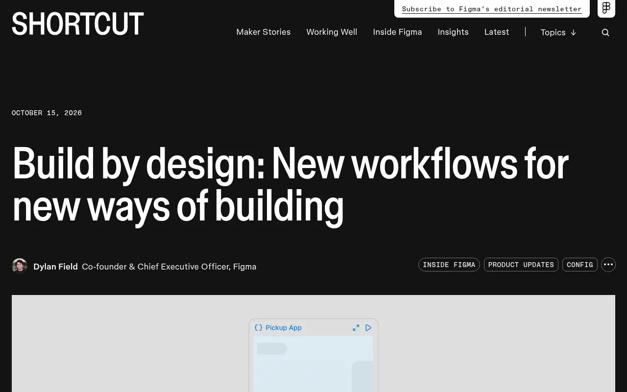 Figma blog: Build by design, the Config India 2026 launch recap